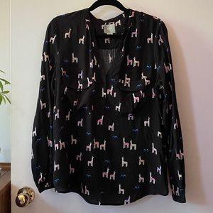 Anthropologie, Maeve llama top